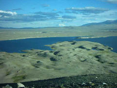 The lake Khurgan Nuur
